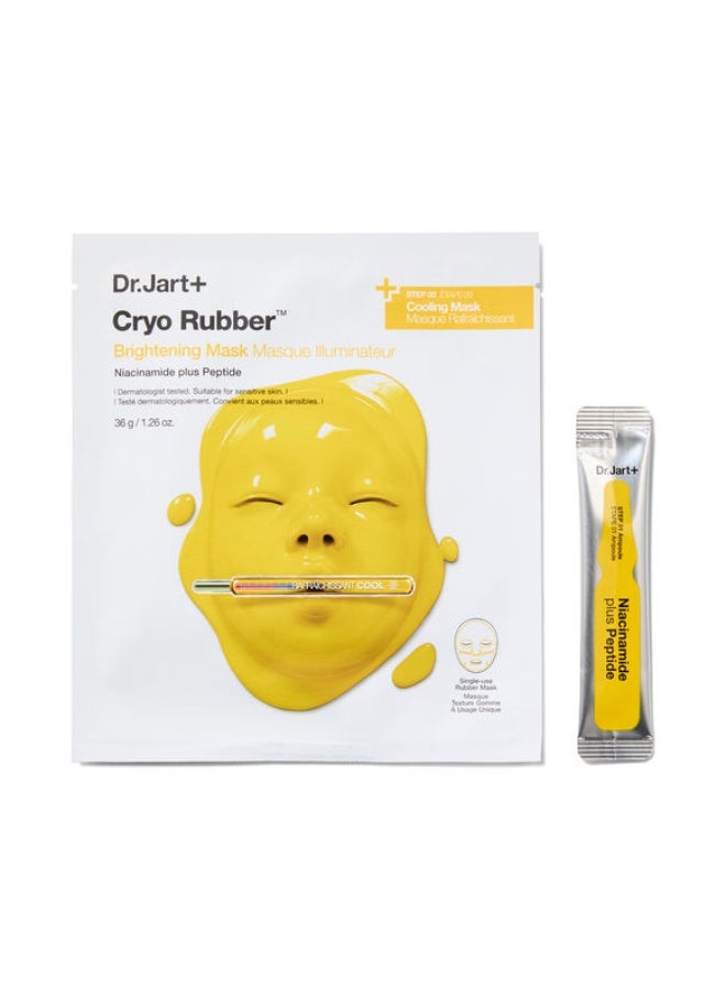 Dr.Jart+ Dr. Jart+ Cryo Rubber™ Brightening Mask with Niacinamide 1pack - Image 2